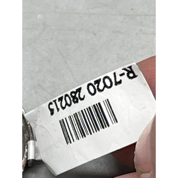 Mariana ring crystals circle one size handmade E-7020 280215 black READ NEW - Picture 5 of 6